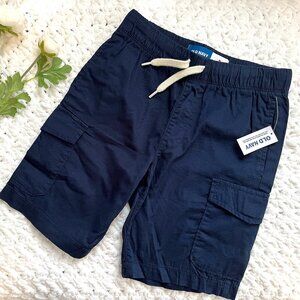 NWT Boys Old Navy Pull-On Shorts (Navy Blue) M/8